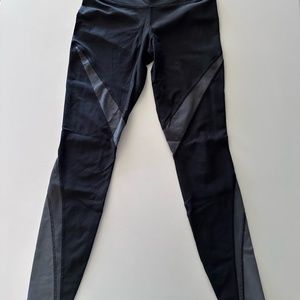 Nike Black and grey dri-fit legging